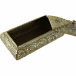 Κουτί-μπιζουτιέρα DKD Home Decor Χρυσό Μέταλλο 20 x 11 x 11 cm