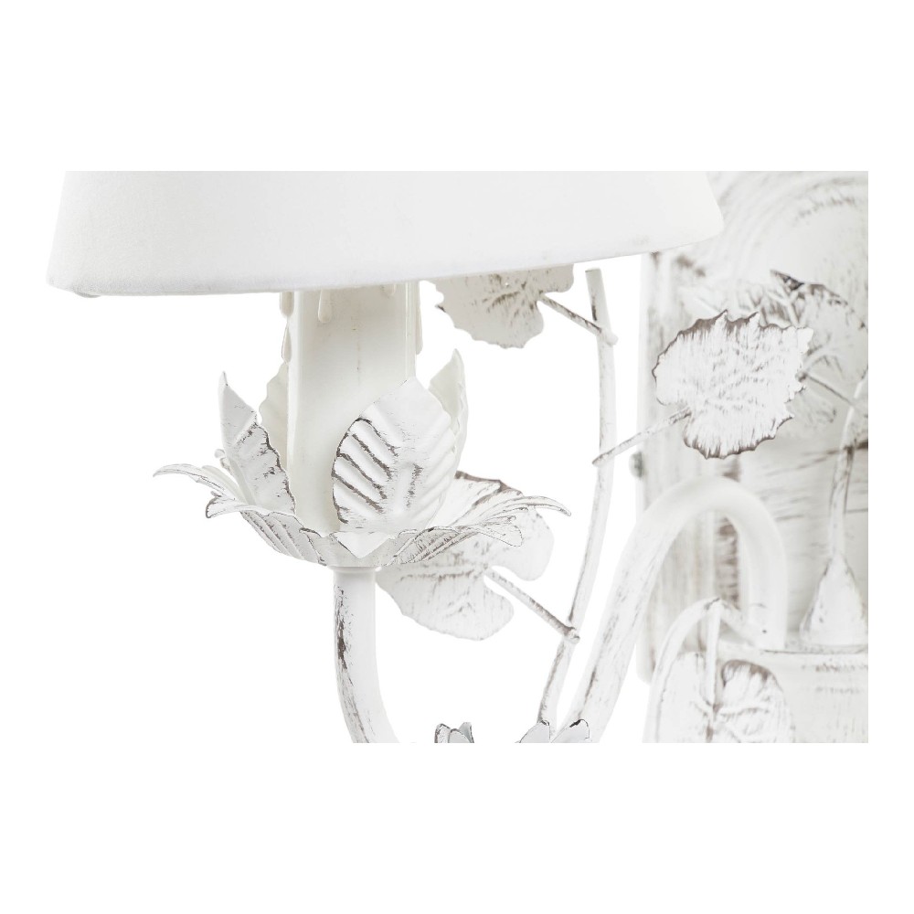 Φωτιστικό Οροφής DKD Home Decor Λευκό πολυεστέρας Μέταλλο 220 V 25W (38 x 22 x 31 cm)