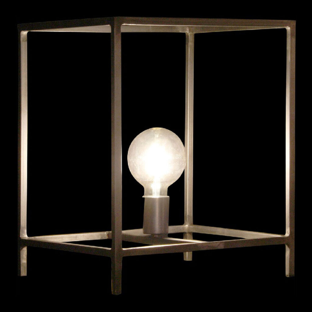 Επιτραπέζιο Φωτιστικό DKD Home Decor Μέταλλο Gris Oscuro (33 x 33 x 40 cm)
