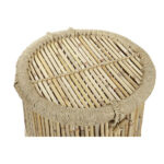 Σετ καλαθιών DKD Home Decor Φυσικό Bamboo Σχοινί 44 x 44 x 60 cm