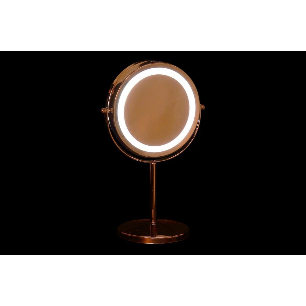 Μεγεθυντικό Καθρέφτη με LED DKD Home Decor Ασημί (21