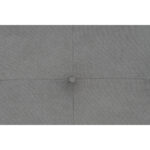 Κρεβάτι DKD Home Decor Γκρι Μέταλλο Ξύλο πολυεστέρας Αλουμίνιο (200 x 220 x 120 cm)