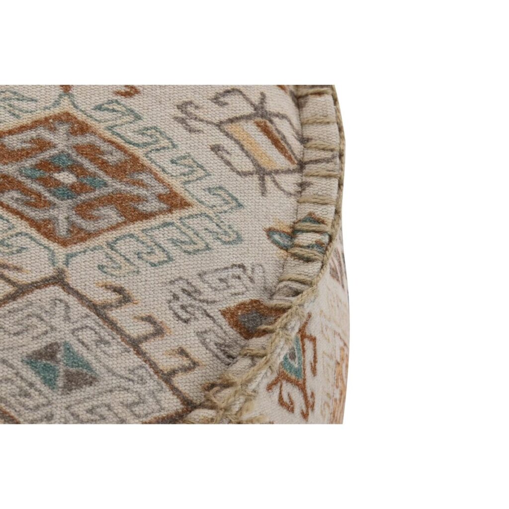 Μαξιλάρι DKD Home Decor Γη Μπεζ πολυεστέρας βαμβάκι (60 x 60 x 27 cm)