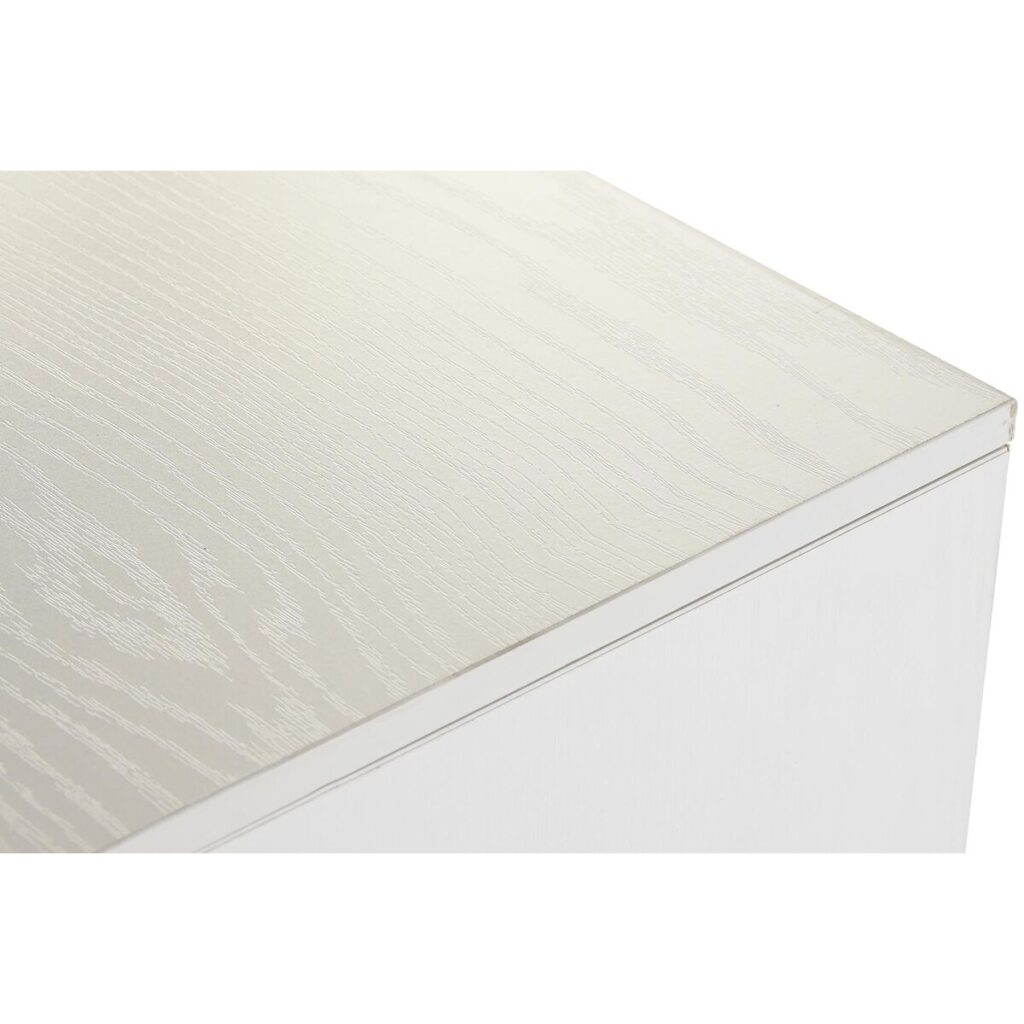 Κονσόλα DKD Home Decor Μέταλλο MDF Λευκό (80 x 35 x 81 cm)