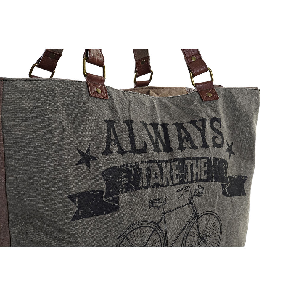 Τσάντα Ώμου DKD Home Decor Ποδήλατο (48 x 22 x 40 cm)