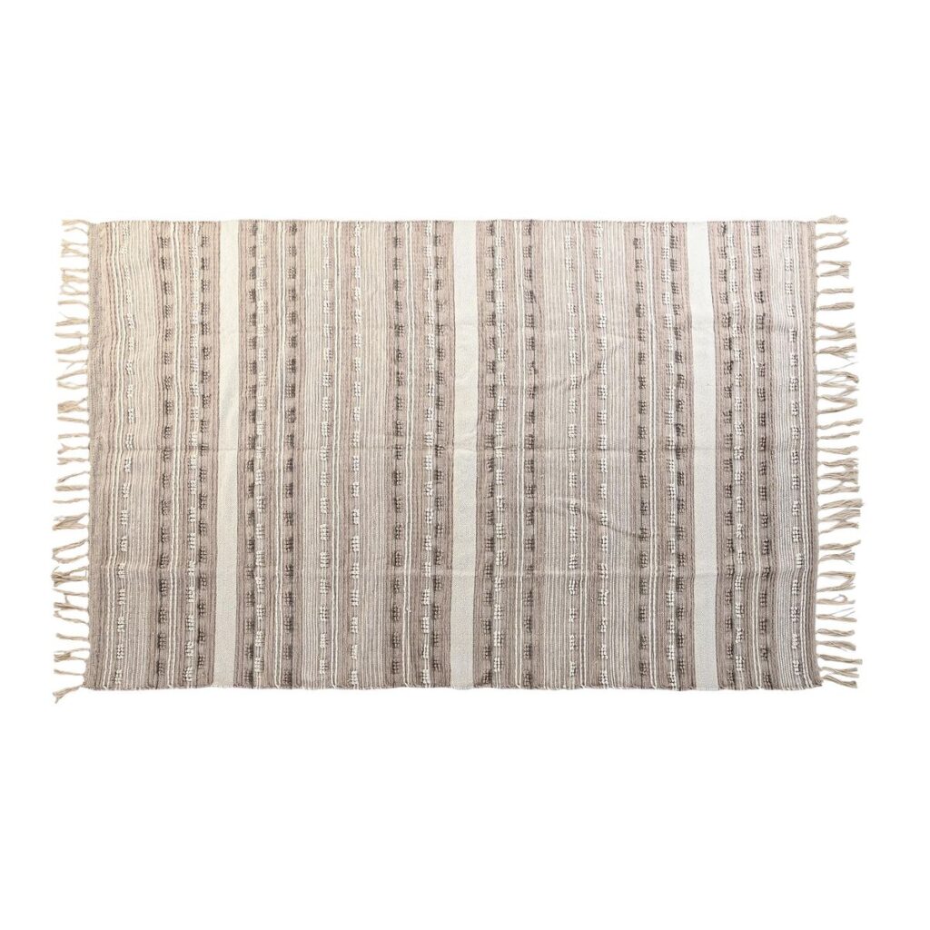 Χαλί DKD Home Decor Κρόσσια Boho πολυεστέρας βαμβάκι (160 x 230 cm)