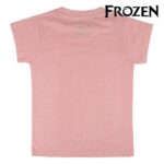 Παιδικό Μπλούζα με Κοντό Μανίκι Frozen 73477 Ροζ