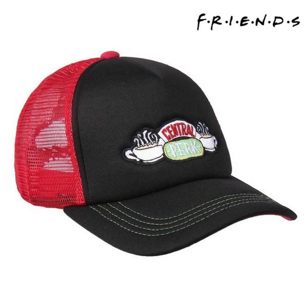 Unisex Καπέλο Friends 2200007152_ Κόκκινο Μαύρο