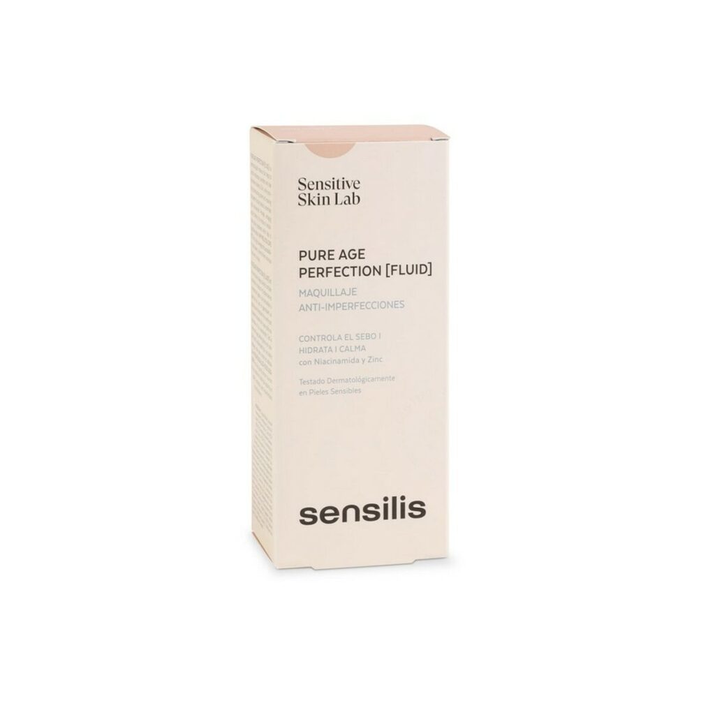 Βάση Μακιγιάζ Κρεμώδες Sensilis Pure Age Perfection 02-sand Τονωτικό Ντεμακιγιάζ (30 ml)
