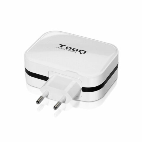 Φορτιστής Τοίχου TooQ TQWC-1S04WT USB x 4 34W Λευκό Μαύρο 34 W