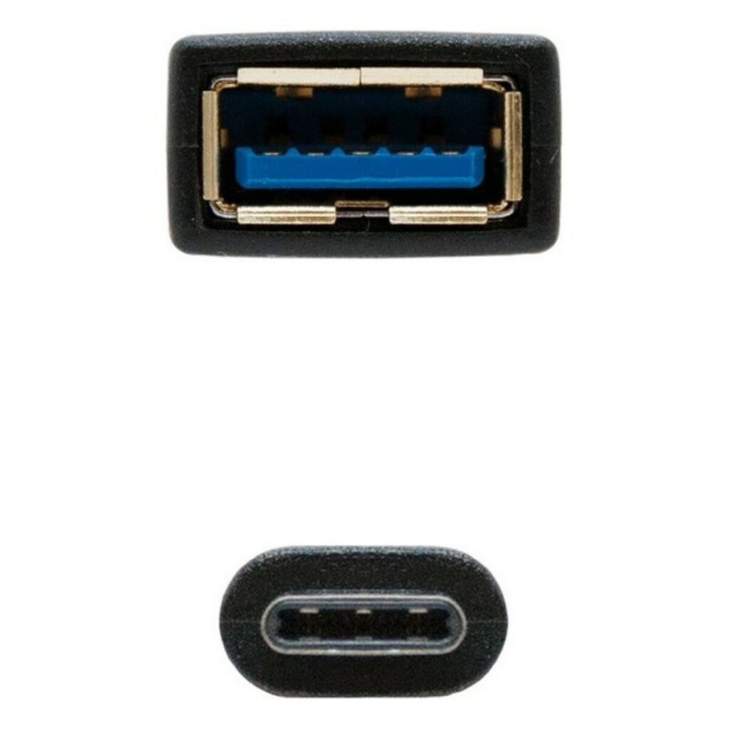 Καλώδιο USB 3.1 NANOCABLE 10.01.4201 Μαύρο