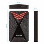 Θήκη για σκληρό δίσκο TooQ TQE-2550RGB 2
