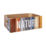 Κουτί αποθήκευσης Confortime Nature 30 x 20 x 10 cm Ξύλο