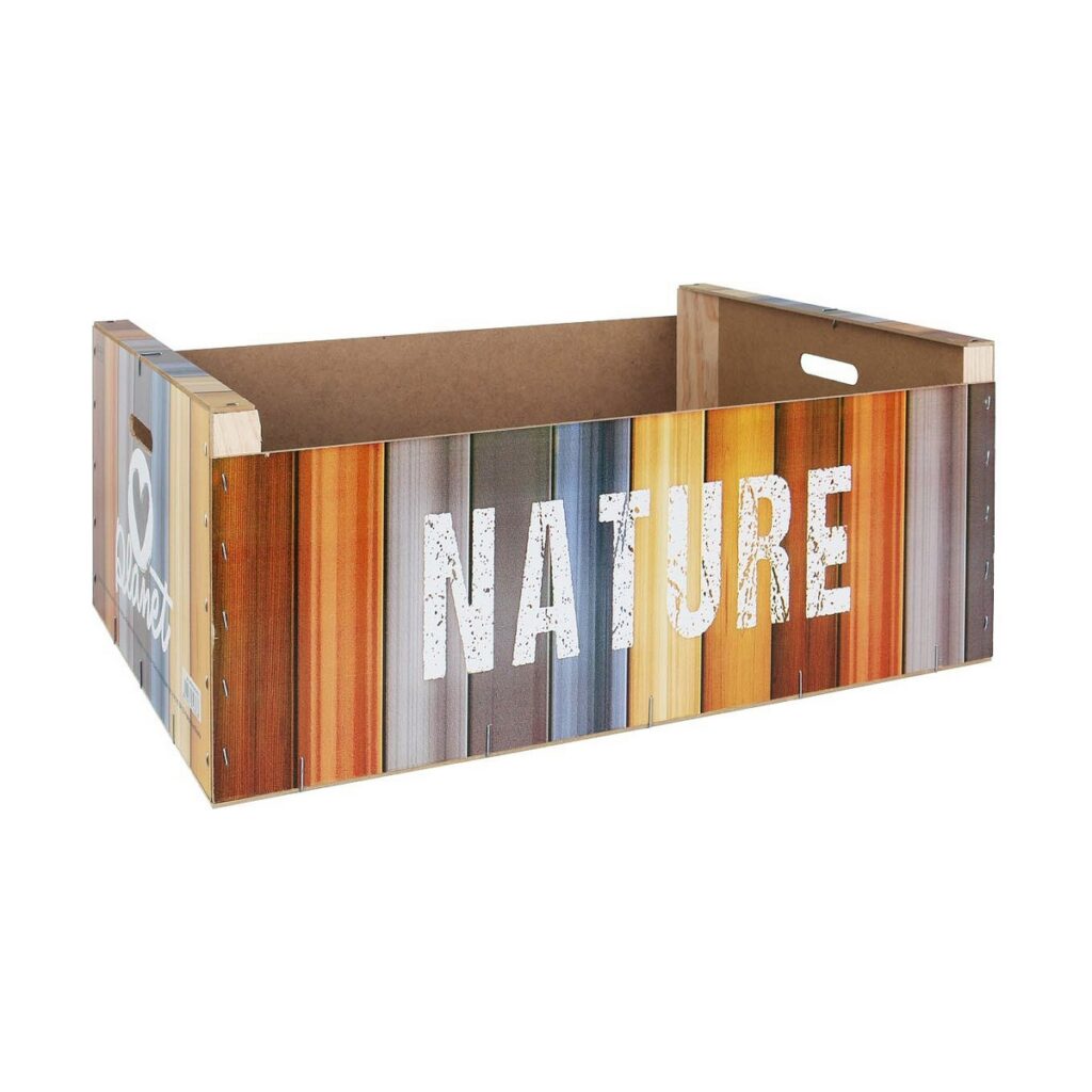 Κουτί αποθήκευσης Confortime Nature Ξύλο (58 x 39 x 21 cm)