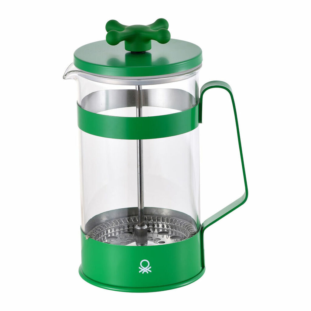 Καφετιέρα με Έμβολο Benetton Πράσινο Πλαστική ύλη 600 ml
