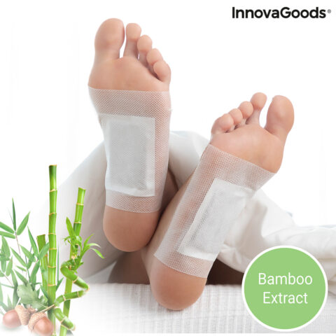 Έμπλαστρα Αποτοξίνωσης για τα Πόδια Bamboo InnovaGoods x10