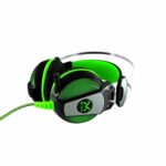 Ακουστικά με Μικρόφωνο για Gaming Droxio HADLOK USB Μαύρο Μαύρο/Πράσινο