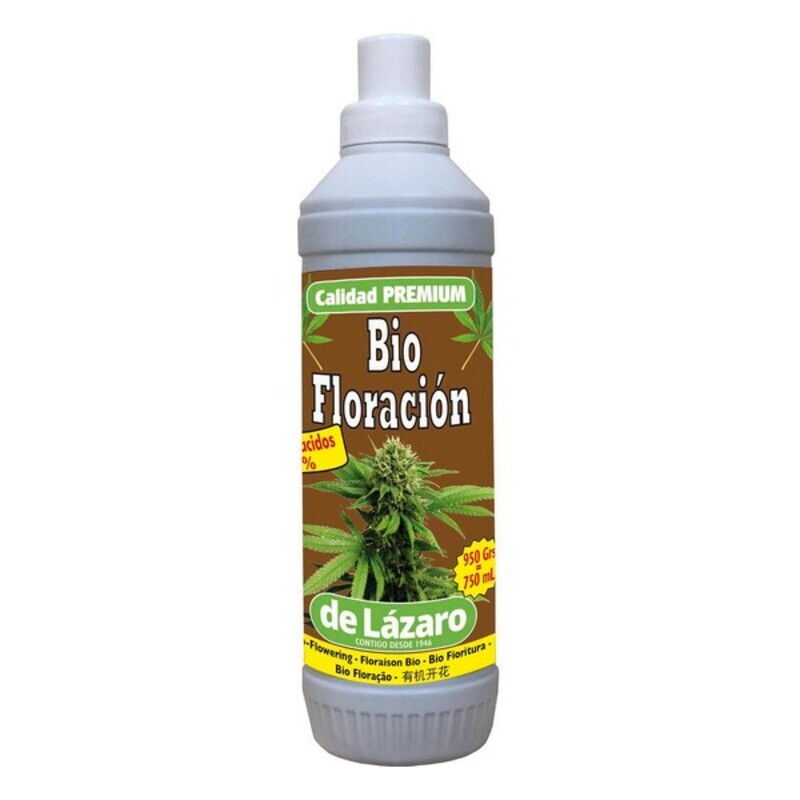 Λίπασμα φυτών De Lázaro Bio Floración (750 ml)