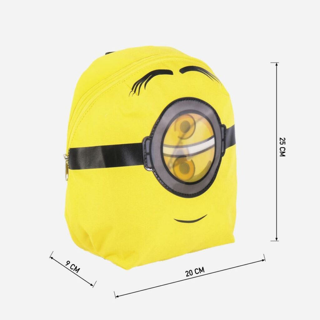 Παιδική Τσάντα Minions Κίτρινο (9 x 20 x 27 cm)