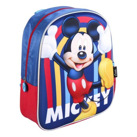 Σχολική Τσάντα Mickey Mouse Σκούρο μπλε (25 x 31 x 10 cm)