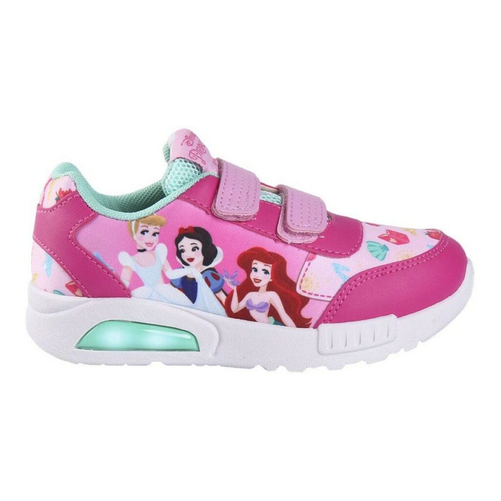 Αθλητικα παπουτσια με LED Princesses Disney Ροζ