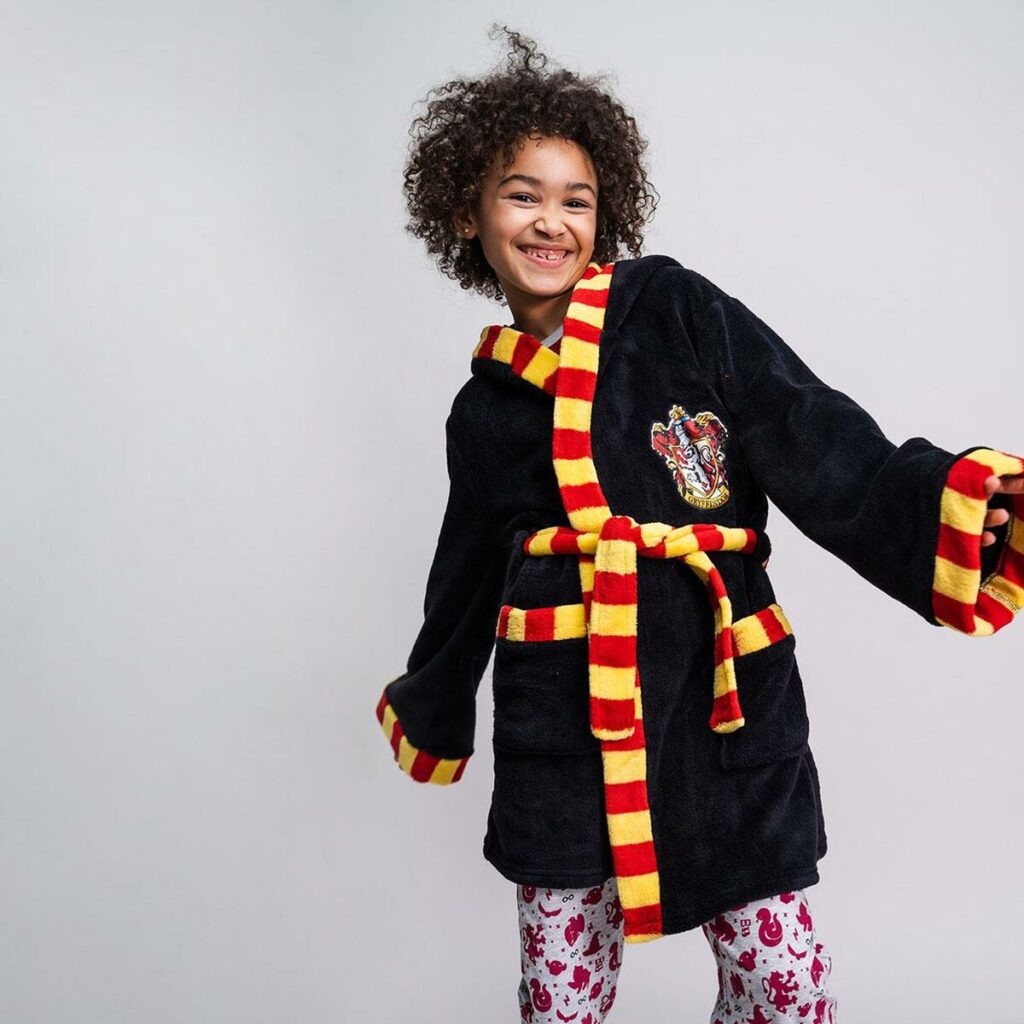 Παιδικó μπουρνούζι Harry Potter Μαύρο