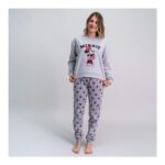 Πιτζάμα Minnie Mouse Γυναίκα Γκρι