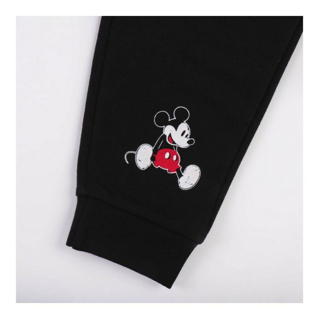 Παιδική Αθλητική Φόρμα Mickey Mouse 3 Τεμάχια Μαύρο