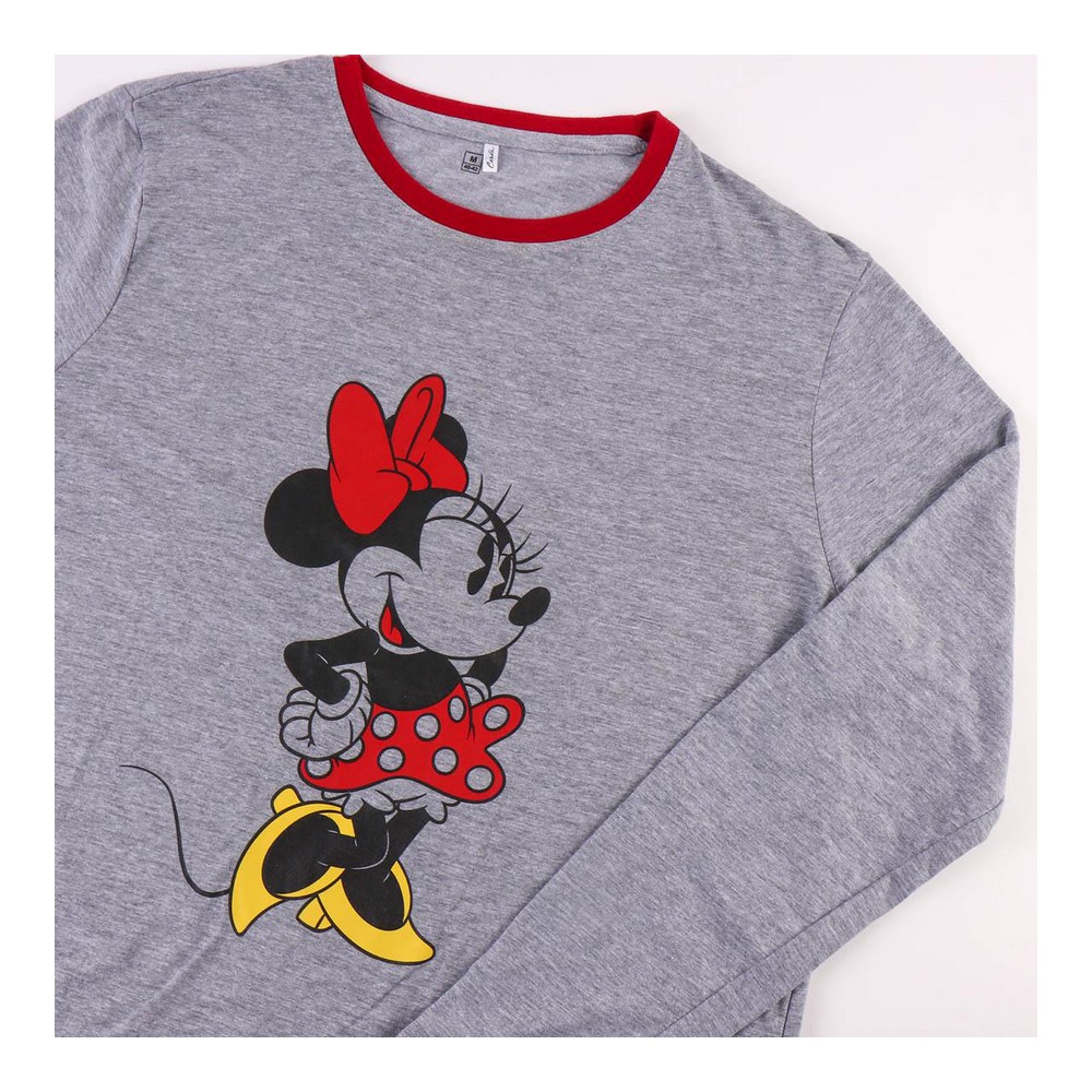 Πιτζάμα Minnie Mouse Γυναίκα Γκρι