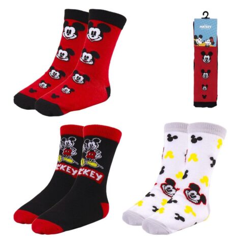 Κάλτσες Mickey Mouse 3 ζευγάρια Πολύχρωμο