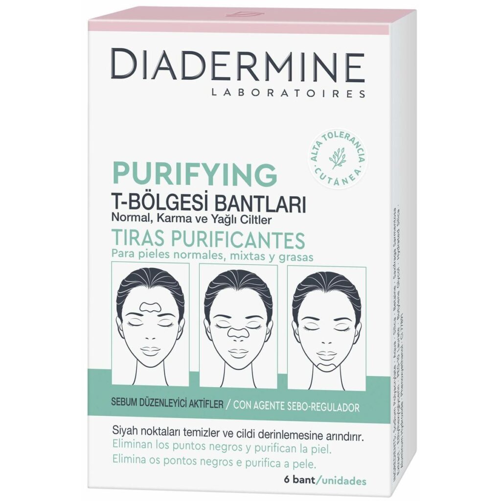Θεραπεία για Δέρματα με Ακμή Diadermine Tiras Purificantes