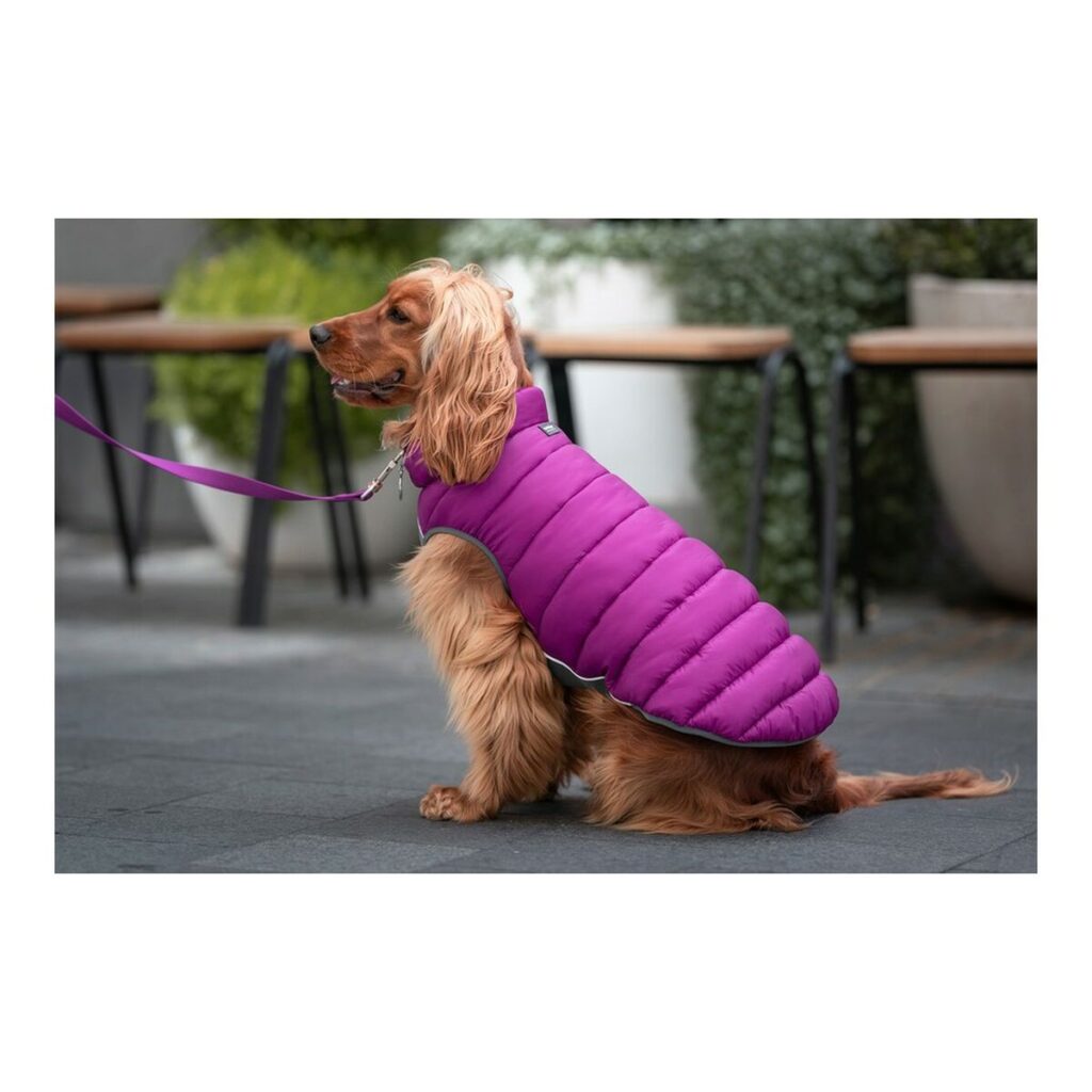 Παλτό Σκύλου Red Dingo Puffer Ροζ/Μωβ 35 cm