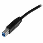 Καλώδιο USB A σε USB B Startech USB3CAB2M Μαύρο
