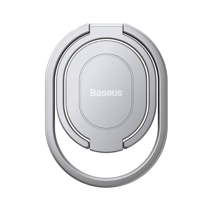 Baseus Rails Ring holder for smartphones (Silver)