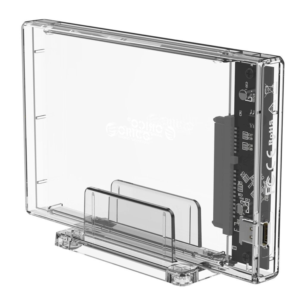 5"  external HDD enclosure with stand