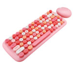 Wireless keyboard + mouse set MOFII Candy 2.4G (Pink)