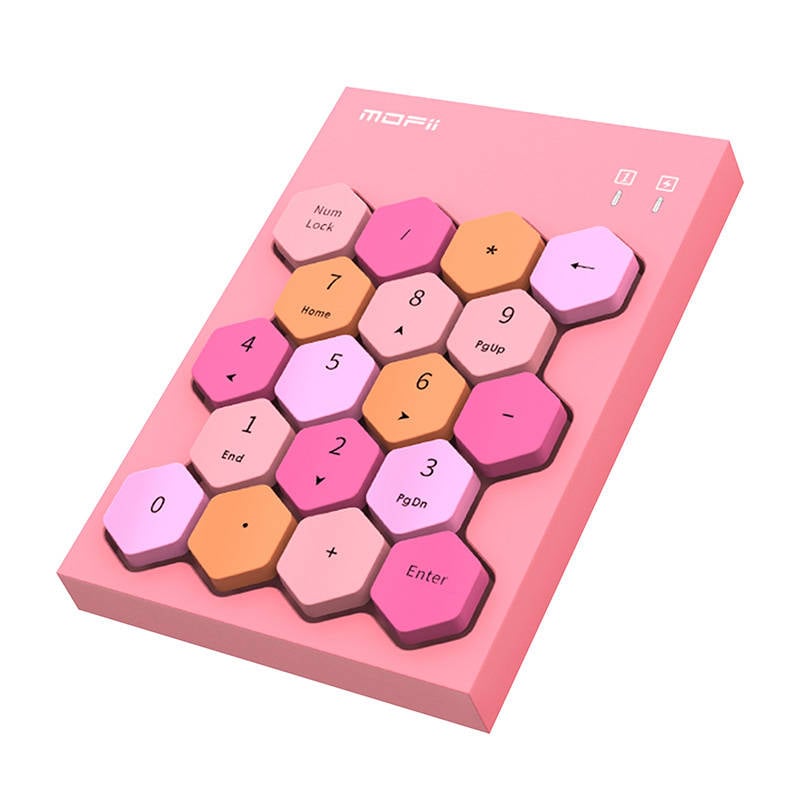 Wireless Numeric Keyboard MOFII SK-660AG 2.4G (pink)
