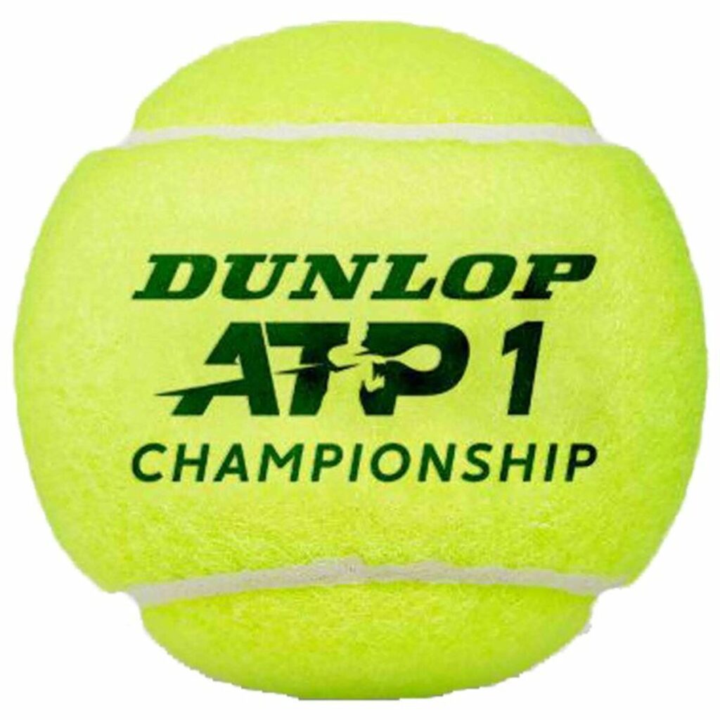 Mπαλακια Tεννις Dunlop ATP Championship Κίτρινο Πολύχρωμο (3 pcs)