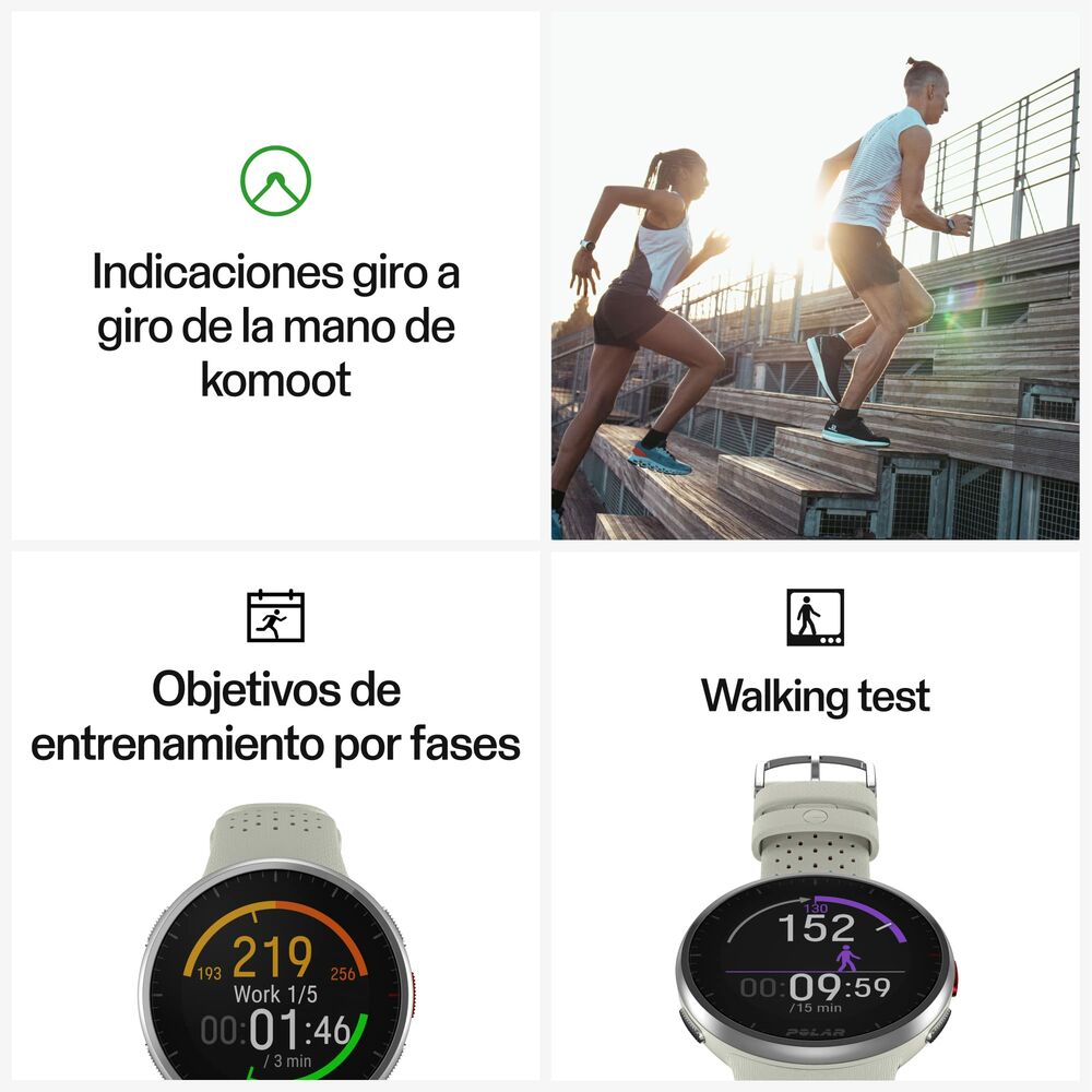 Smartwatch Polar Pacer Pro Λευκό