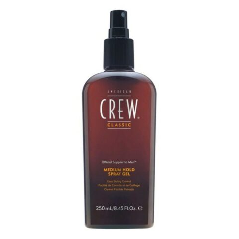 Gel για τα Μαλλιά Medium Hold American Crew Medium Hold Spray Gel 250 ml