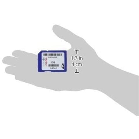 Κάρτα Μνήμης Micro SD με Αντάπτορα CISCO SD-IE-1GB=           1 GB