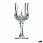 Ποτήρι κρασιού Cristal d’Arques Paris Longchamp 250 ml Διαφανές Γυαλί x6 (Pack 6x)