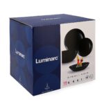 Επιτραπέζια σκεύη Luminarc Diwali Black Μαύρο 19 Τεμάχια