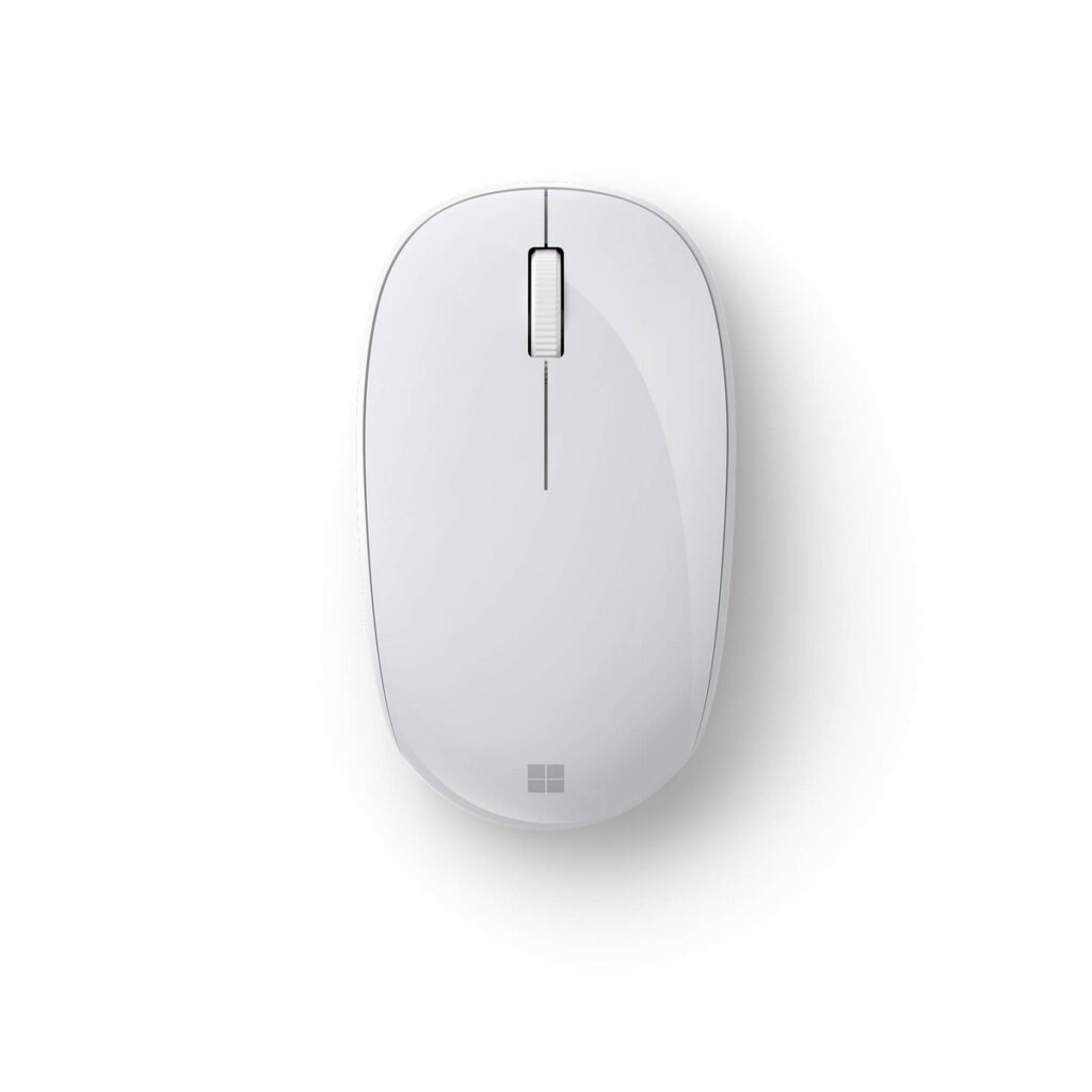 Ποντίκι & Πληκτρολόγιο Microsoft Bluetooth Desktop Bluetooth 4.0 Ανοιχτό Γκρι AZERTY Λευκό γαλλικά
