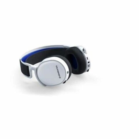 Ακουστικά με Μικρόφωνο SteelSeries Arctis 7P+ Μαύρο Μπλε Λευκό Gaming Bluetooth/ασύρματο