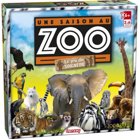 Επιτραπέζιο Παιχνίδι Lansay A Season At The Zoo FR