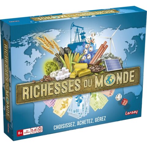 Επιτραπέζιο Παιχνίδι Lansay Riches Of The World FR