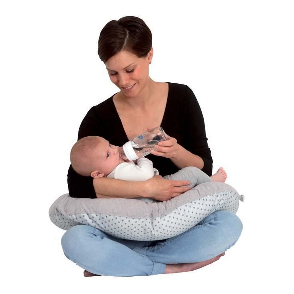 Breastfeeding Cushion Tineo Polka Dots Γκρι