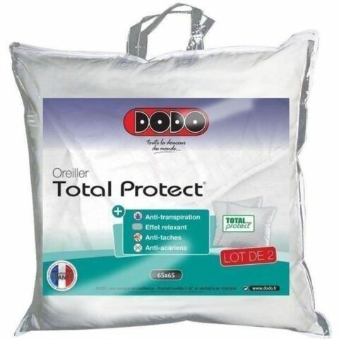μαξιλάρι DODO Total Protect Λευκό 65 x 65 cm (x2)