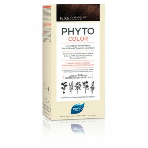 Μόνιμος Χρωματισμός PHYTO PhytoColor 5.35-castaño claro chocolate Χωρίς αμμωνία